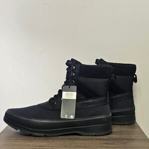 Sorel Men's Ankeny II Hiker WP Winter Boots Size 11 Black NWT
